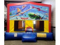 AIR SHOW PLANES JUMPER (basketball hoop included)